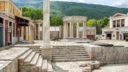 studio set ancient roman villas thermae bath